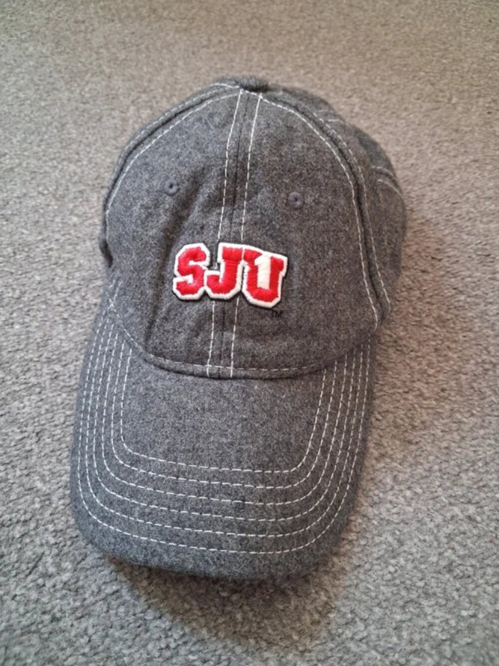 Under Armour "SJU" heather grey baseball cap, Men's S/M